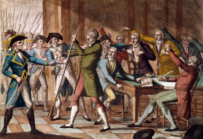 18 Fructidor puccsa (1797. szeptember 4.). alkotó: French School