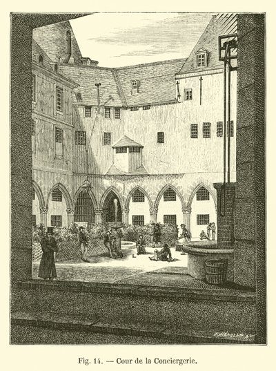 A Conciergerie bírósága alkotó: French School