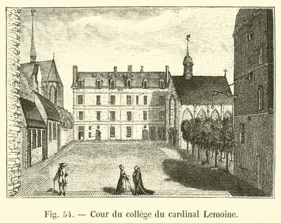 Lemoine Cardinal College bírósága alkotó: French School