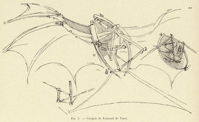 Leonardo da Vinci vázlata alkotó: French School