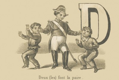 D: Kettő alkotja a párost alkotó: French School