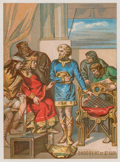 Dagobertet Eligius tanácsolta alkotó: French School