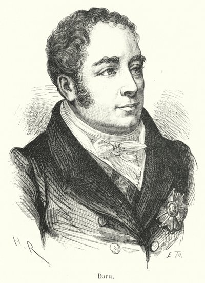 Daru (metszet) alkotó: French School