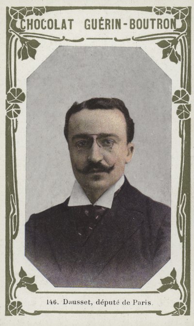 Dausset, depute de Paris (színes fotó) alkotó: French School