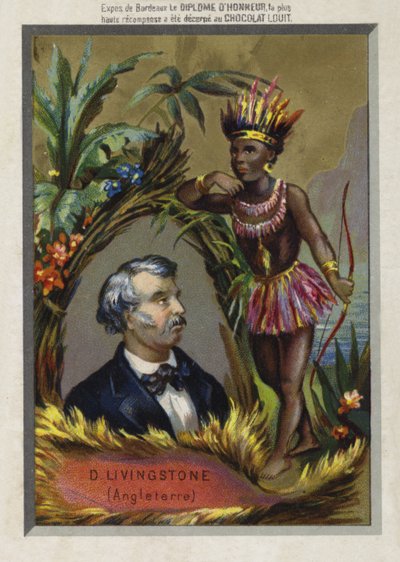 David Livingstone, skót misszionárius és felfedező alkotó: French School