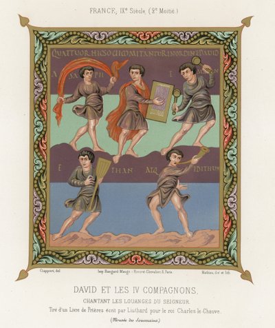 David és a négy társa alkotó: French School