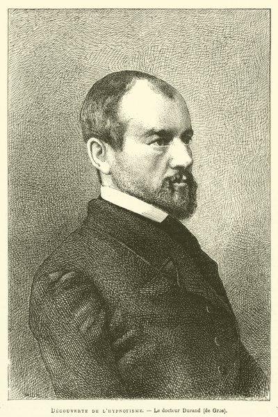 A hipnotizmus felfedezése, Durand doktor, Gros alkotó: French School