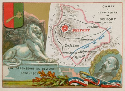Belfort védelmezői alkotó: French School