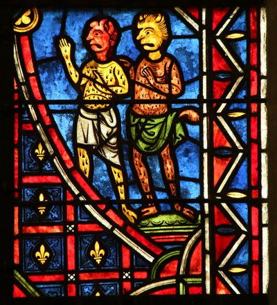 A démonok Theophilust nézik alkotó: French School