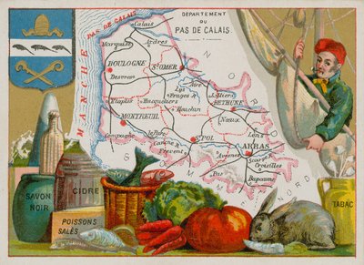 Pas-de-Calais megye Észak-Franciaországban alkotó: French School