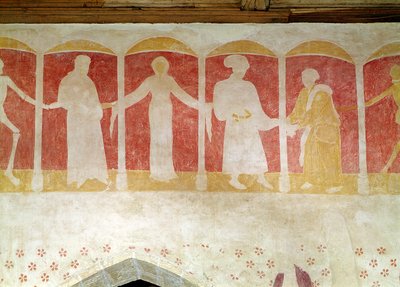 Részlet a Haláltáncból, 1460 körül alkotó: French School