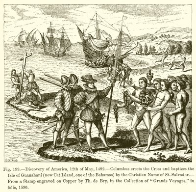 Amerika felfedezése, 1492. május 12 alkotó: French School