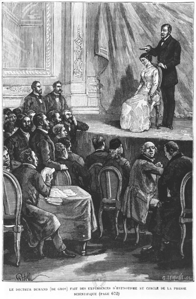 Doctor Durand de Gros tapasztalata a Scientific Press körénél alkotó: French School