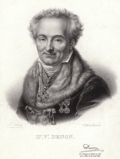 Dominique Vivant, Denon bárója alkotó: French School