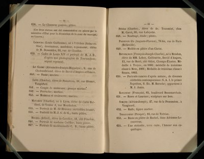 Dupla oldal a Salon des Refuses-ből, 1863 alkotó: French School