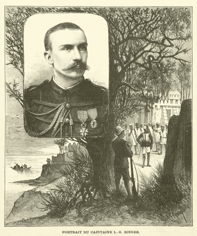Nigertől a Guineai-öbölig (metszet) alkotó: French School