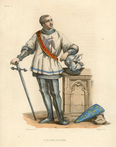 Duguesclin (színes metszet) alkotó: French School