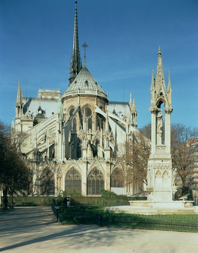 A Notre Dame keleti vége, 1163-1345 alkotó: French School