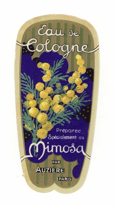 Eau de Cologne címke, Mimosa alkotó: French School