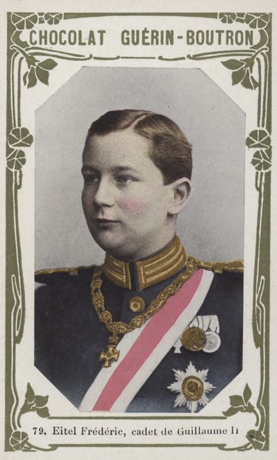 Eitel Frederic, Guillaume II kadét (színes fotó) alkotó: French School