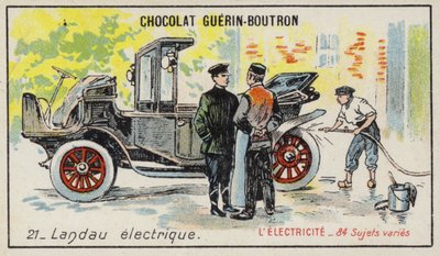 Elektromos Landau (chromolitho) alkotó: French School