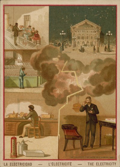 Elektromosság (kromolit) alkotó: French School