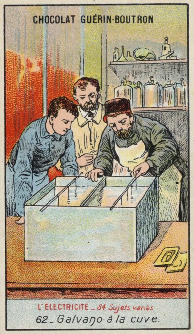 Elektrotipizáló tartály (chromolitho) alkotó: French School