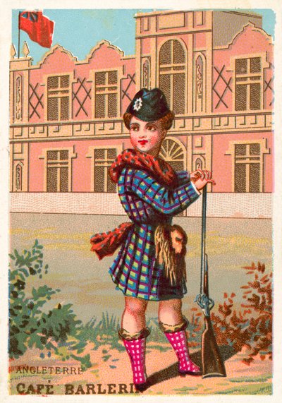 Anglia (chromolitho) alkotó: French School