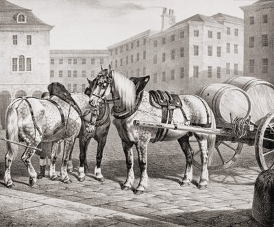 Angol tanyasi lovak, 1823 alkotó: French School