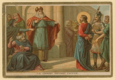 Epizód Jézus Krisztus életében (chromolitho) alkotó: French School