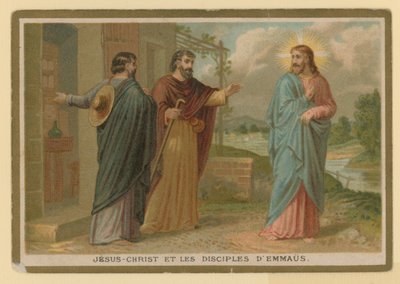 Epizód Jézus Krisztus életében (chromolitho) alkotó: French School