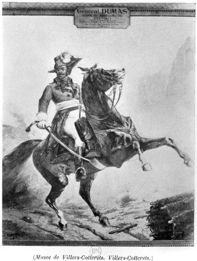 Thomas Alexandre Dumas (1762-1806) lovas portréja alkotó: French School