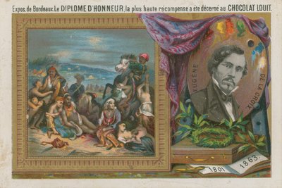 Eugene Delacroix, 19. századi francia festő alkotó: French School