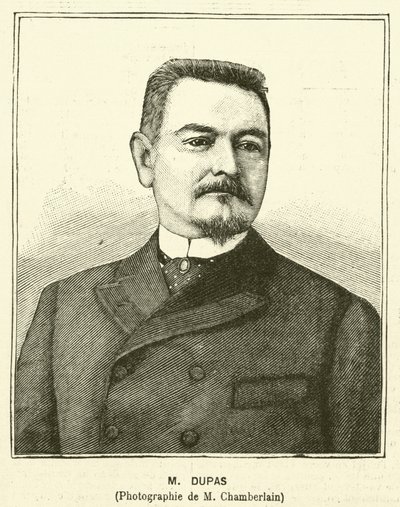 Eugene Dupas, francia köztisztviselő (metszet) alkotó: French School