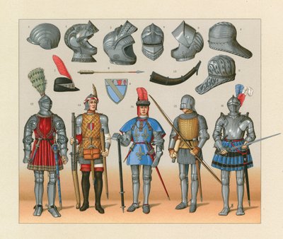 Európa XV-XVI. századi jelmez alkotó: French School