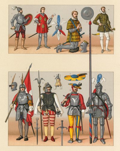 Európa XV-XVI. századi jelmez alkotó: French School