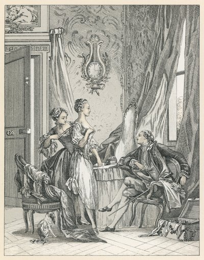 Európa XVIII. századi jelmeze alkotó: French School