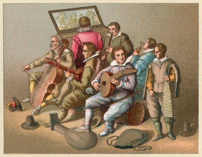 Európa XVII. századi jelmeze alkotó: French School