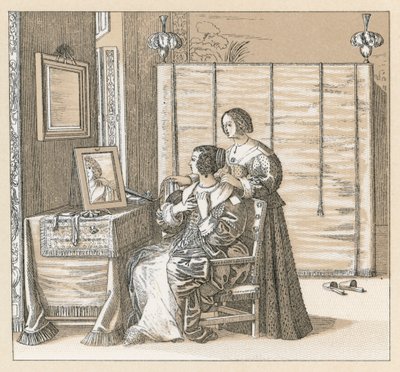 Európa XVII. századi jelmeze alkotó: French School