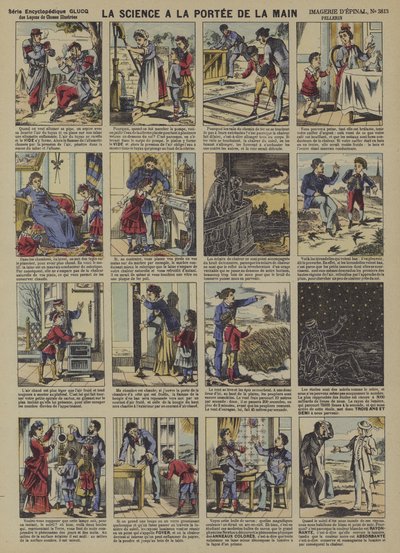 A tudományos alapelvek mindennapos bemutatása (színes litó) alkotó: French School