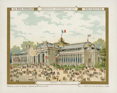 Egyetemes kiállítás 1900 alkotó: French School
