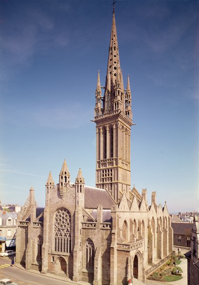 A Chapelle du Kreisker külső képe, 14-15. század alkotó: French School