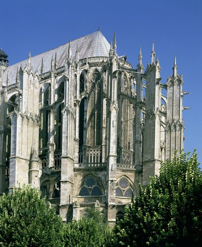 A keleti vég külső képe alkotó: French School