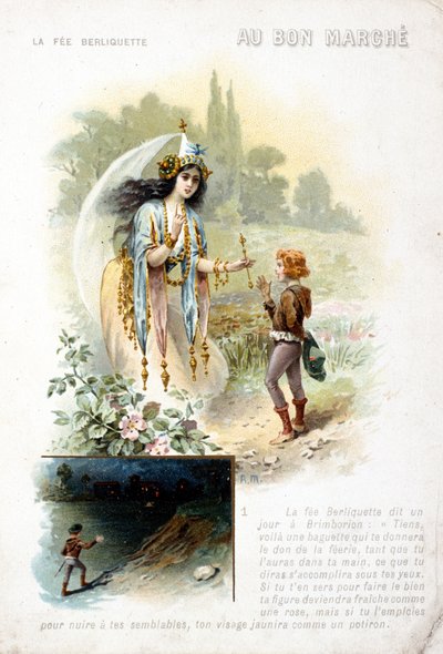 Tündér Berliquette. alkotó: French School