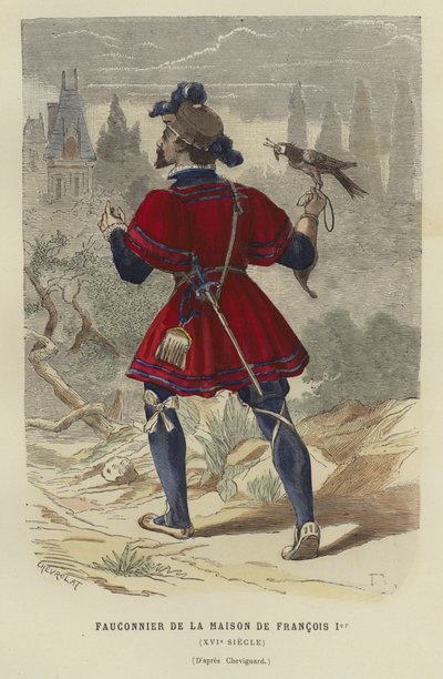 A francia I. Ferenc házának solymásza, 16. század alkotó: French School