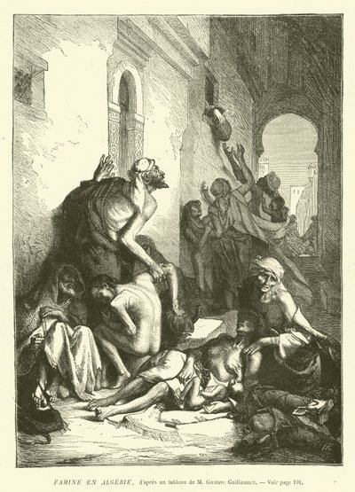 Éhínség és Algéria alkotó: French School