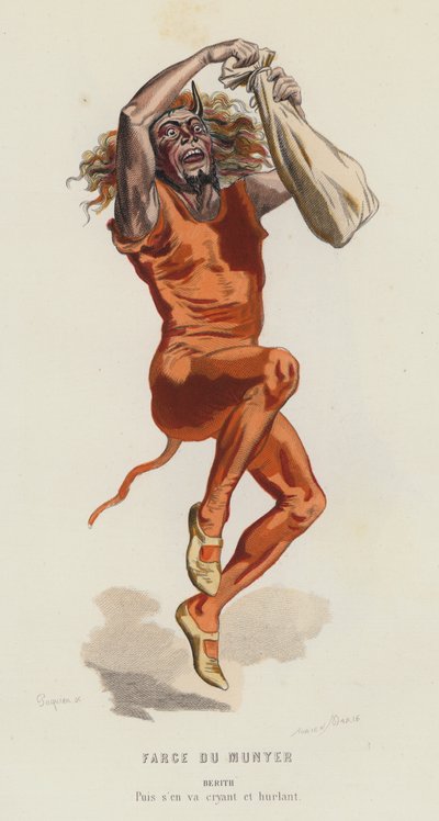 Farce Du Munyer (színes metszet) alkotó: French School