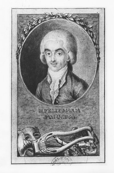 Felix Maria de Samaniego (litho) alkotó: French School