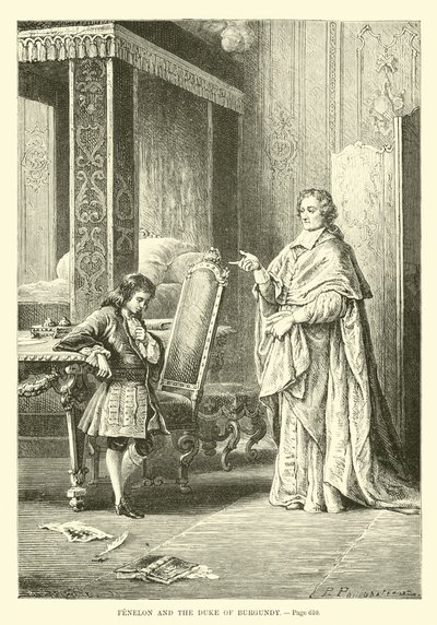 Fenelon és Burgundia hercege alkotó: French School