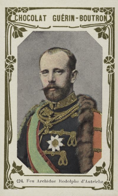 Néhai Rudolf osztrák főherceg (színes fotó) alkotó: French School